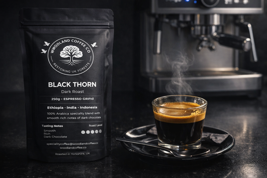 Black Thorn Dark Roast -  Rich Dark Chocolate bold