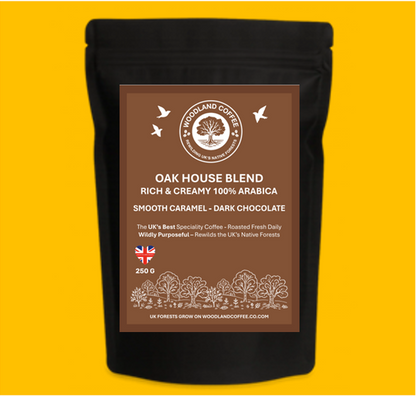 OAK HOUSE BLEND SMOOTH RICH CARAMEL DARK CHOCOLATE