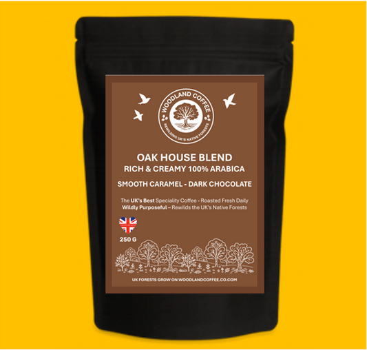 OAK HOUSE BLEND SMOOTH RICH CARAMEL DARK CHOCOLATE