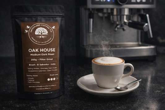 Oak House Blend — Caramel Dark Chocolate